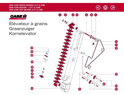 CASE IH Mähdrescher Katalog