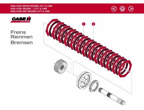 CASE IH Mähdrescher Katalog