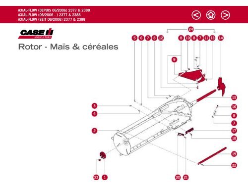 CASE IH Mähdrescher Katalog