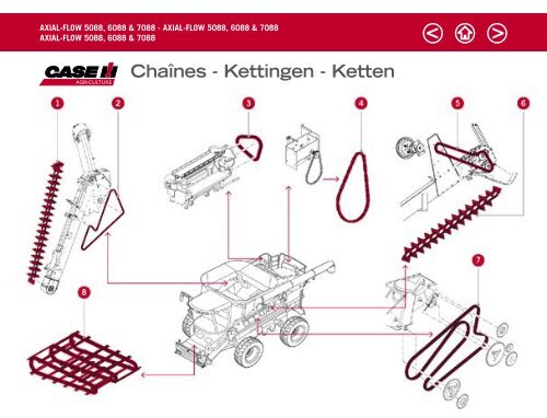 CASE IH Mähdrescher Katalog