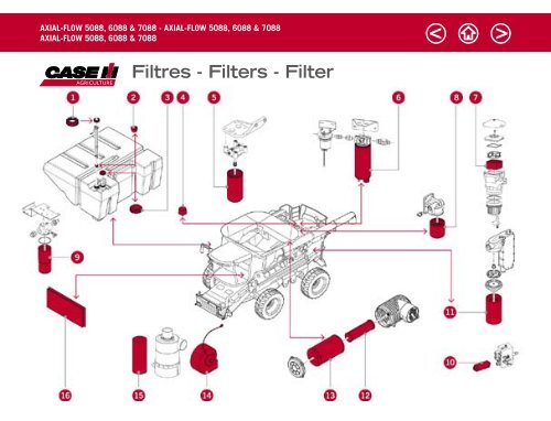 CASE IH Mähdrescher Katalog