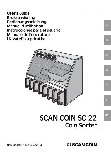 SCAN COIN SC 22