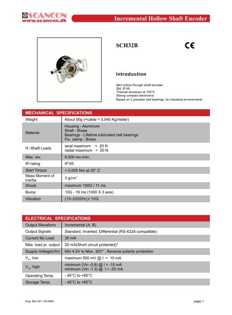 Incremental Hollow Shaft Encoder - Altrup