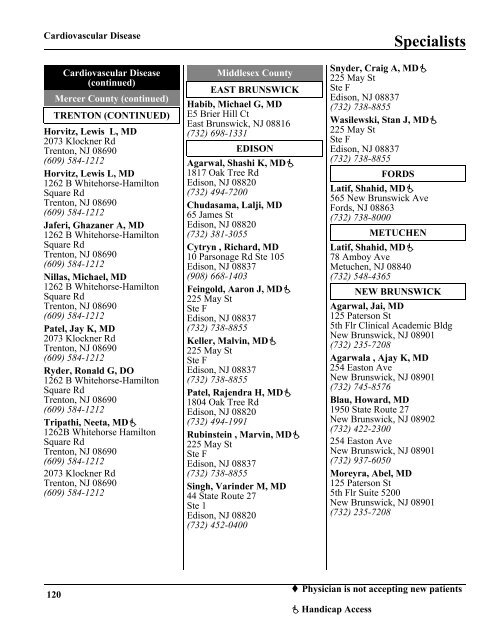 Primary Care Physicians - AmeriChoice