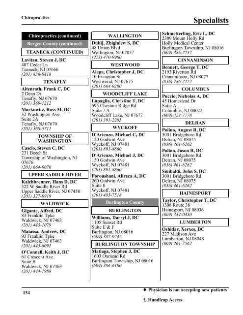 Primary Care Physicians - AmeriChoice