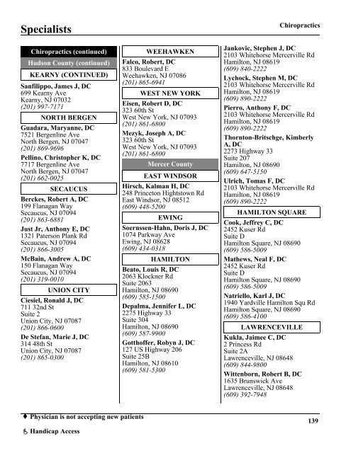 Primary Care Physicians - AmeriChoice