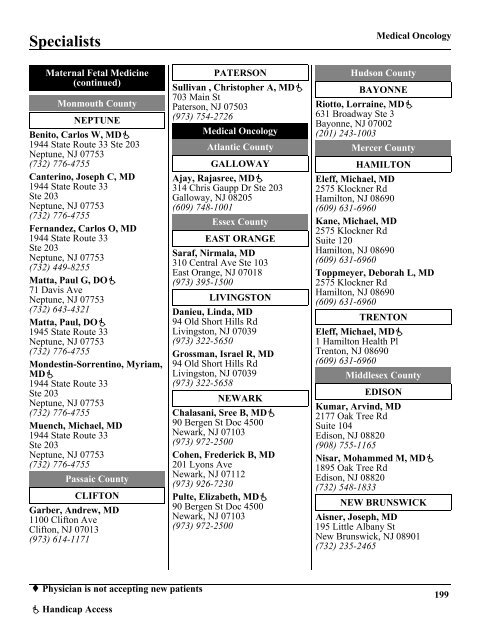 Primary Care Physicians - AmeriChoice