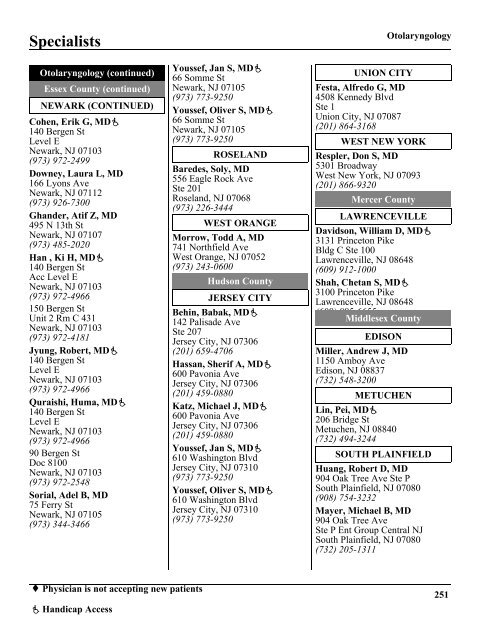 Primary Care Physicians - AmeriChoice