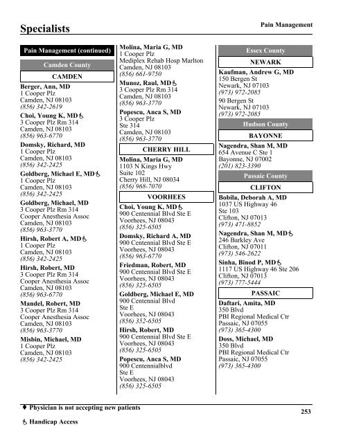 Primary Care Physicians - AmeriChoice