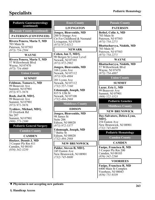 Primary Care Physicians - AmeriChoice