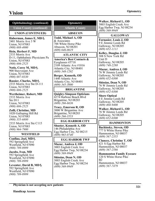 Primary Care Physicians - AmeriChoice