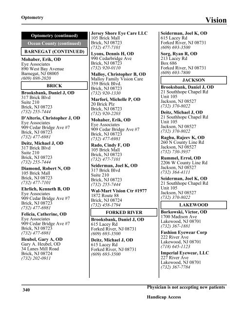 Primary Care Physicians - AmeriChoice