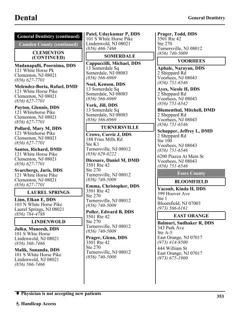 Primary Care Physicians - AmeriChoice