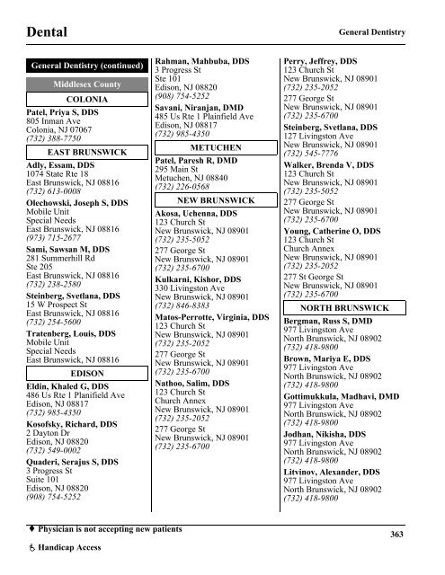 Primary Care Physicians - AmeriChoice