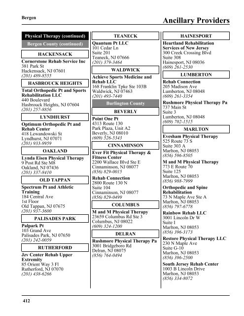 Primary Care Physicians - AmeriChoice