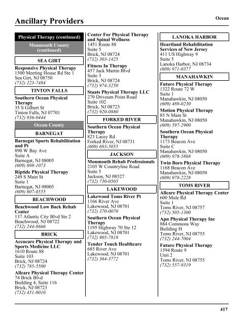 Primary Care Physicians - AmeriChoice