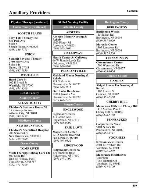 Primary Care Physicians - AmeriChoice