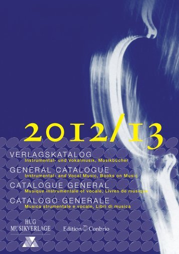 2012/13 - bei Hug Musikverlage