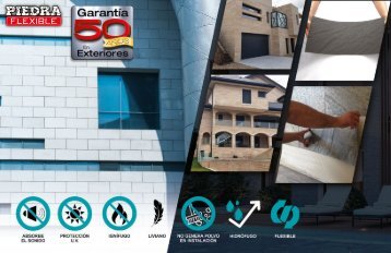 Catalogo alternative wall piedra felxible