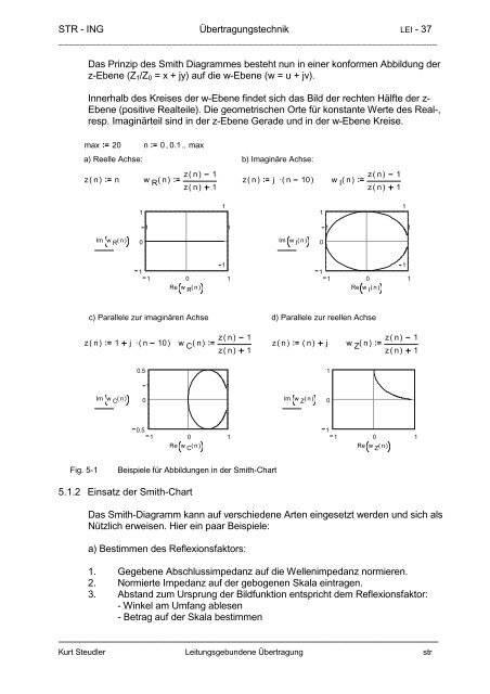 Leitungsgebundene Übertragung - steudler