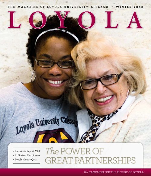 ThePOWER OF GREAT PARTNERSHIPS - Loyola University ...