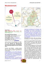 Weststeiermark - Weinritter Steiermark