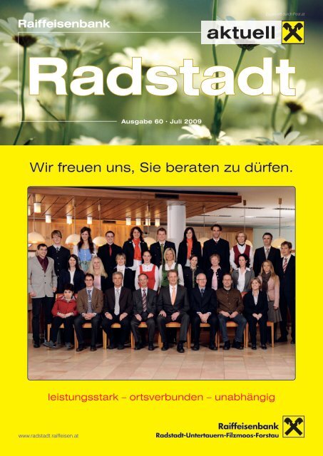 aktuell - Raiffeisenbank Radstadt