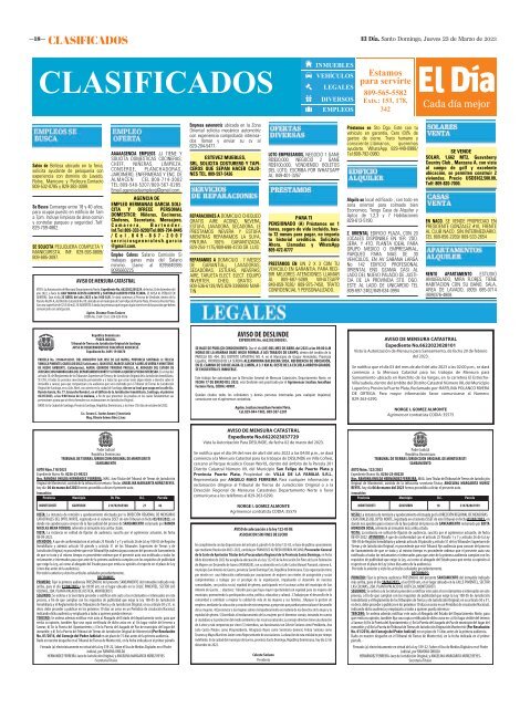 Edición impresa 23-03-2023