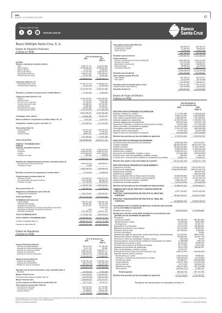 Edición impresa, jueves 23 de marzo de 2023