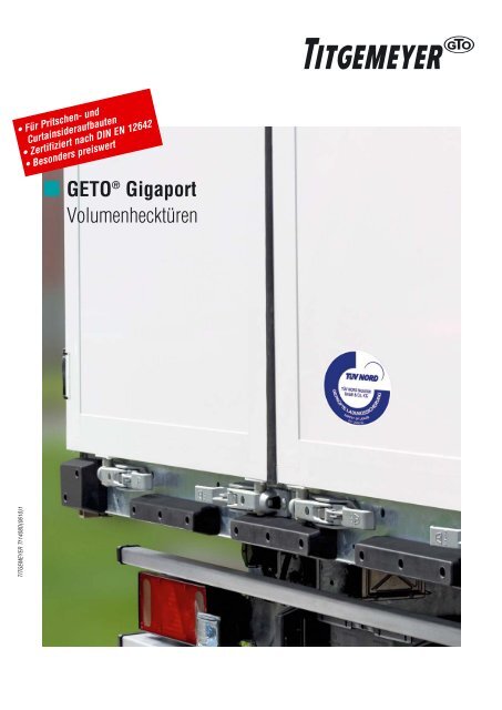 GETO® Gigaport - Titgemeyer