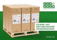 Eco Drum – Safe Kraftliner Packaging for Dangerous Goods