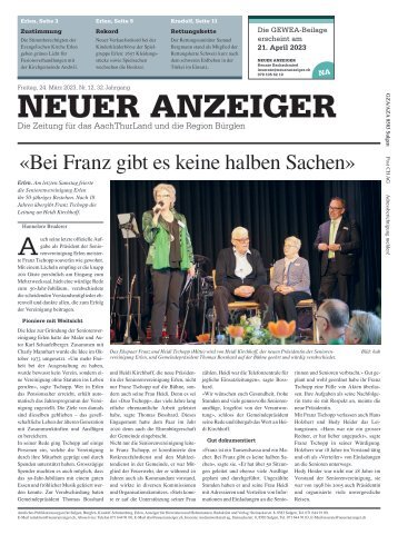 Neuer Anzeiger 24. März 2023