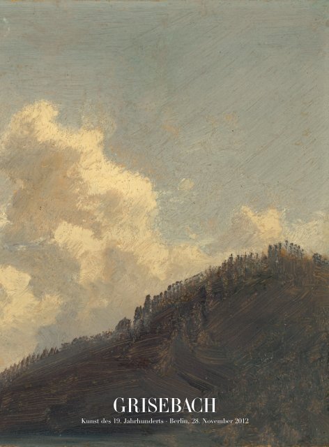 LANGE, JULIUS. Gebirgslandschaft mit Schloss. Öl auf Karton.