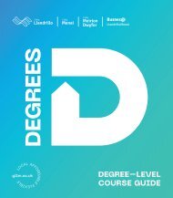 Degree-level Course Guide (English)