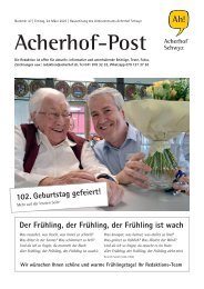 Acherhof-Post Nr. 47 | 24. März 2023