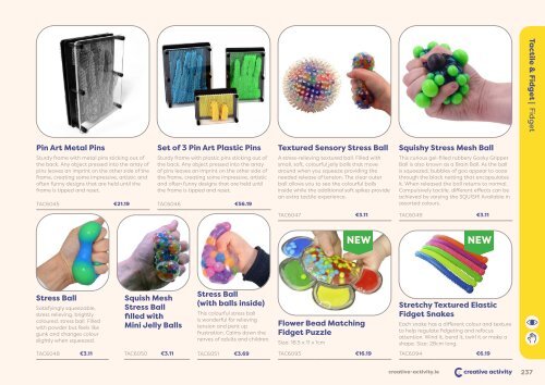 Creative Activity Multi-Sensory Catalogue 2024 EUR