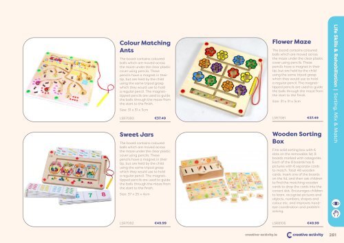 Creative Activity Multi-Sensory Catalogue 2024 EUR