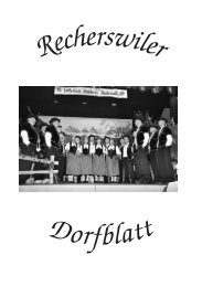 Dorfblatt November 2009