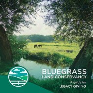2023 Planned Giving_Bluegrass Land Conservancy