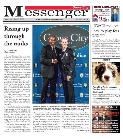Grove City Messenger - March 26th, 2023