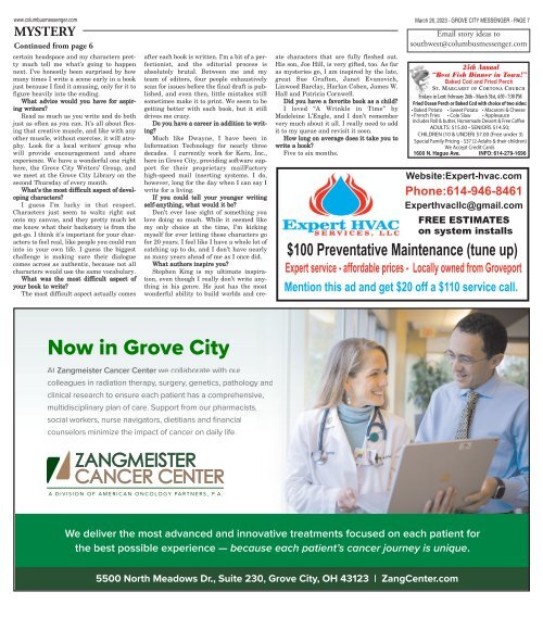 Grove City Messenger - March 26th, 2023