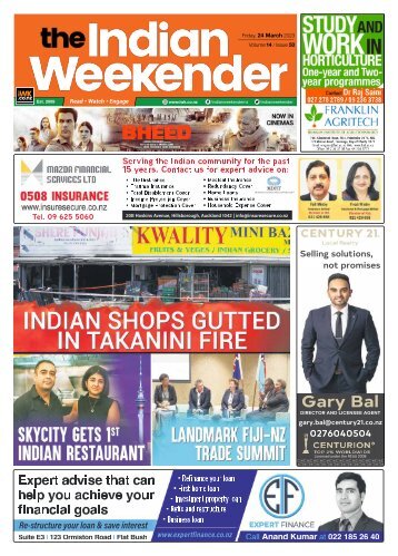 The Indian Weekender, 24 March 2023