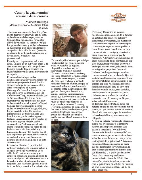 Edición Digital Revista Natural...Mente Animal - Marzo de 2023
