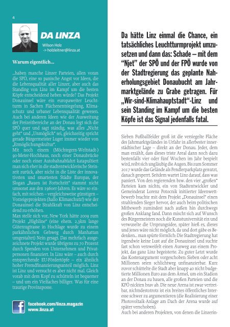 LINZA stadtmagazin #39 April-Mai 2023