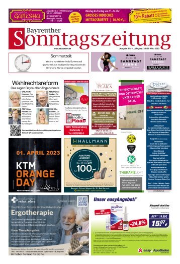 2023-03-26 Bayreuther Sonntagszeitung
