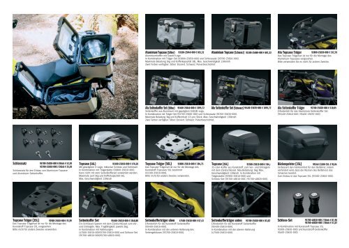 V-STROM 800DE Zubehörkatalog 2024