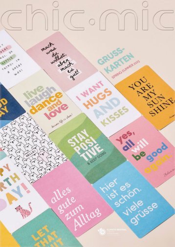 Katalog Chic Mic Karten everyday 2023