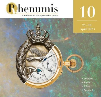 Rhenumis 10. Auktion Militaria, Uhren & Schmuck