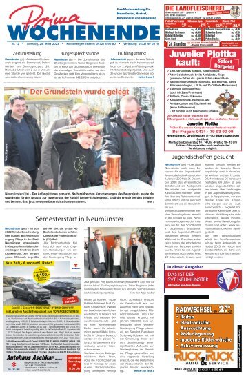 Prima Wochenende 12 2023