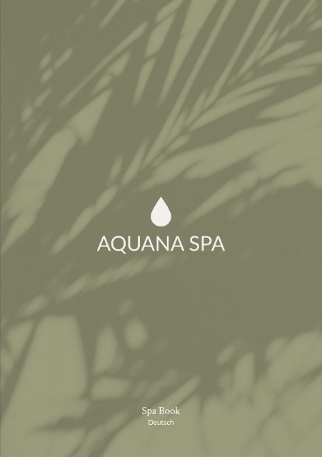Aquana Spa Book 2023 DE